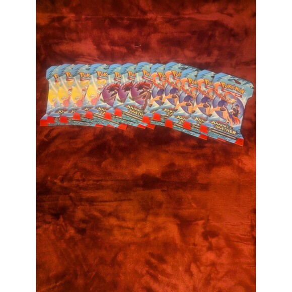 Pokémon TCG Scarlet &Violet Journey Together Single Blister Pack Lot Of 12 - Picture 1 of 2